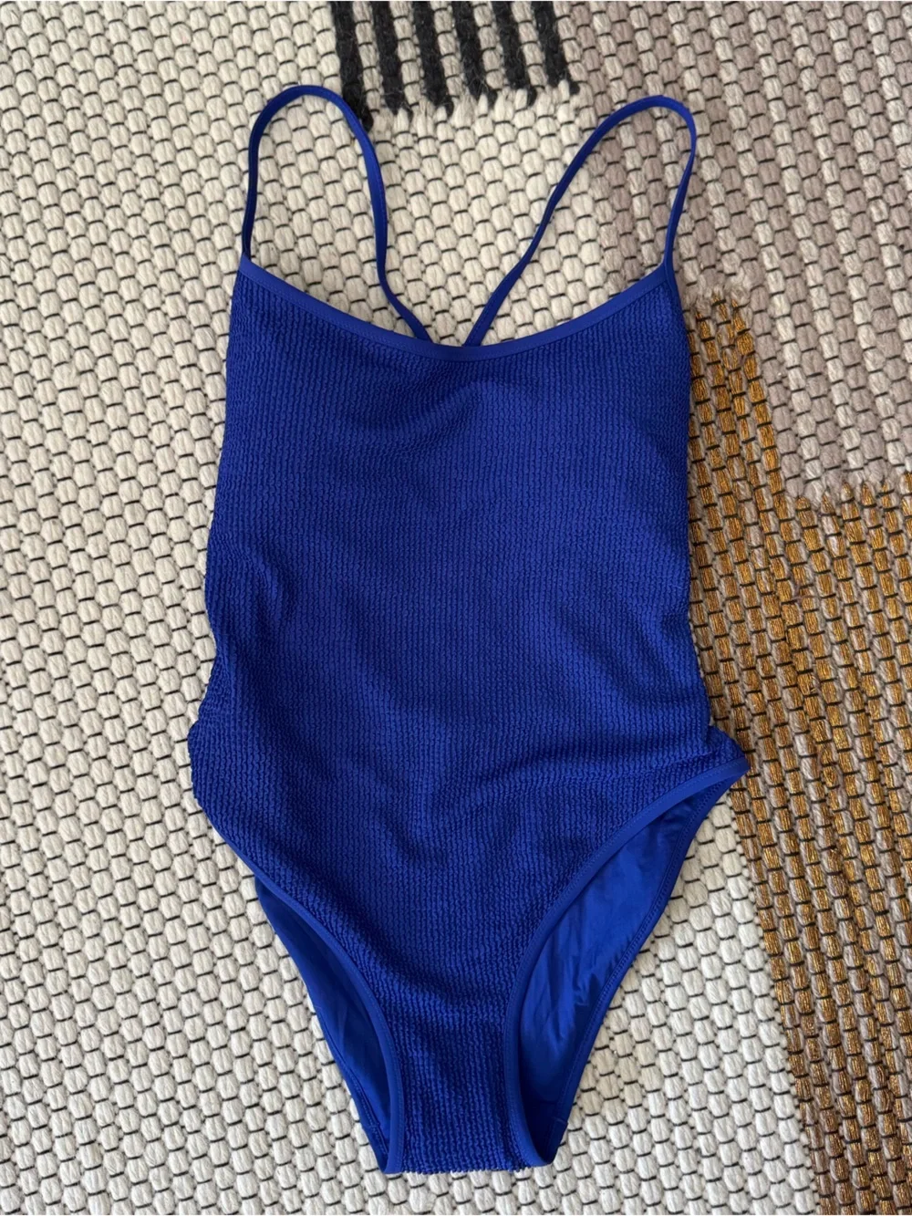 NWT J.Crew Sydney scrunchie one-piece swimsuit size 4 - Picture 2 of 4